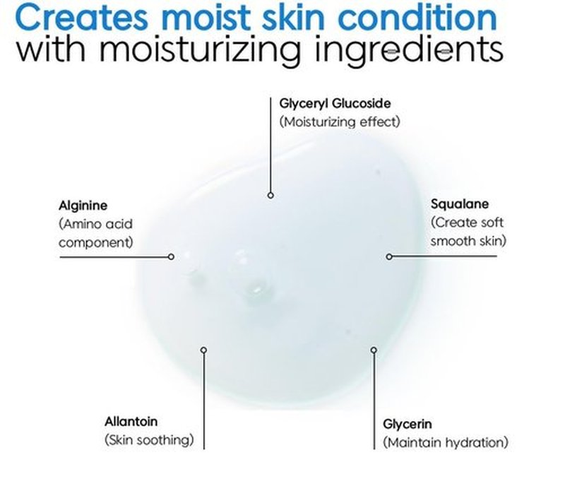 Deoproce Hyaluronic Moisture Intensive Ampoule Korean Skincare, 7 Types of Hyaluronic Acid, Moisturizing, Allantoin, Hydrates Dry Skin Korean Skincare 3.4 fl oz