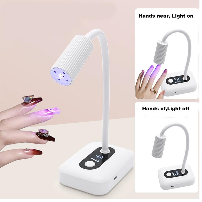 ZUSING UV Nail Lamp with 3 Timers Auto Sensor UV Nail Light for Gel Nails Polish Nail Dryer