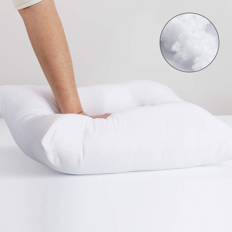 Calibrate Timing Pillow Inserts - Hypoallergenic Down Alternative Cushion | 18 x 18 Inches, Set of 4