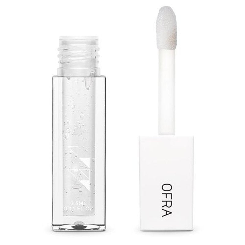 Ofra Lip Lush Plump - Hydrating Clear Lip Plumper Gloss | Non-Sticky, Ultra Glossy, 3.5ml