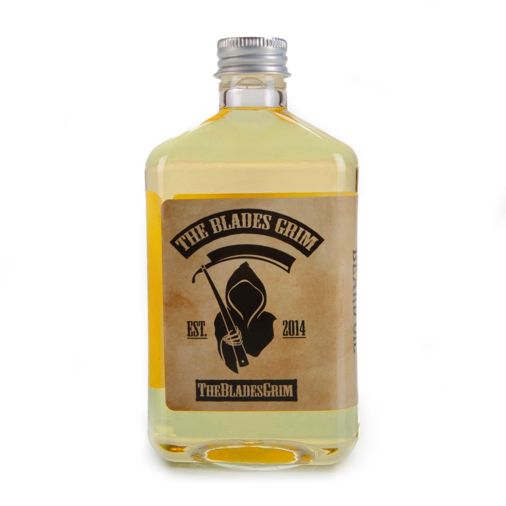 Best Beard Oil 8.45oz Bottle - Smolder Beard Oil - Promote Healthy Growth - Beards Care - Beard Softener - A few drops & oils will shine your beard and mustache and make them softer. Made In The USA
