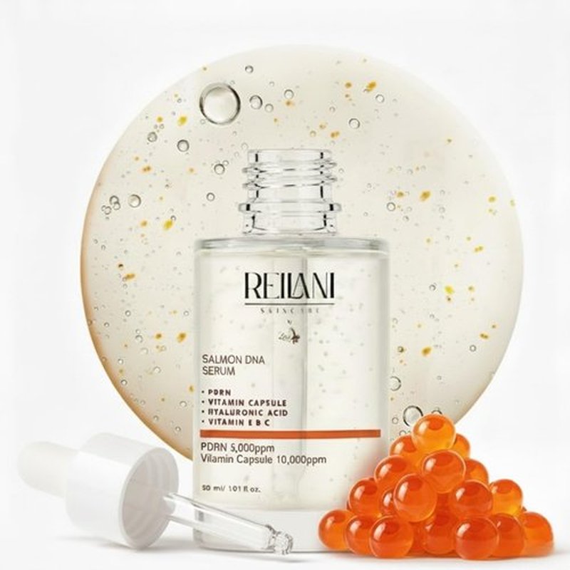 PDRN Salmon DNA Serum - Anti-Aging Hydrating Face Serum with Hyaluronic Acid & Vitamins - 1 Fl Oz