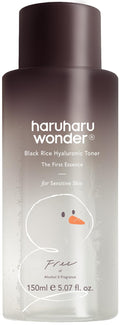 haruharu Wonder Black Rice Hyaluronic Toner for Sensitive Skin, Alcohol-Fragrance Free, Soothing, Hydrating, Holiday Stocking Stuffers, Glass Skin, Korean Skin Care, 5.07 fl.oz (Christmas Edition)