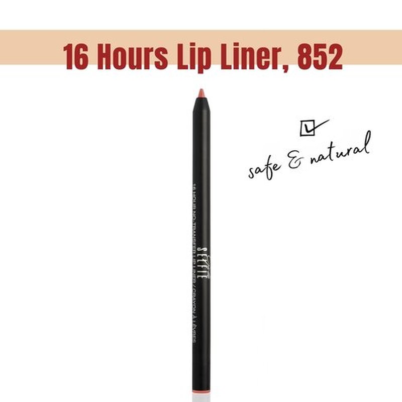 GA-DE Selfie 16 Hours Lip Liner, 852 - Long-Lasting, Transfer-Resistant Lip Liner Pencil - Lightweight, Creamy Soft Texture, High-Pigmented - 0.02 oz