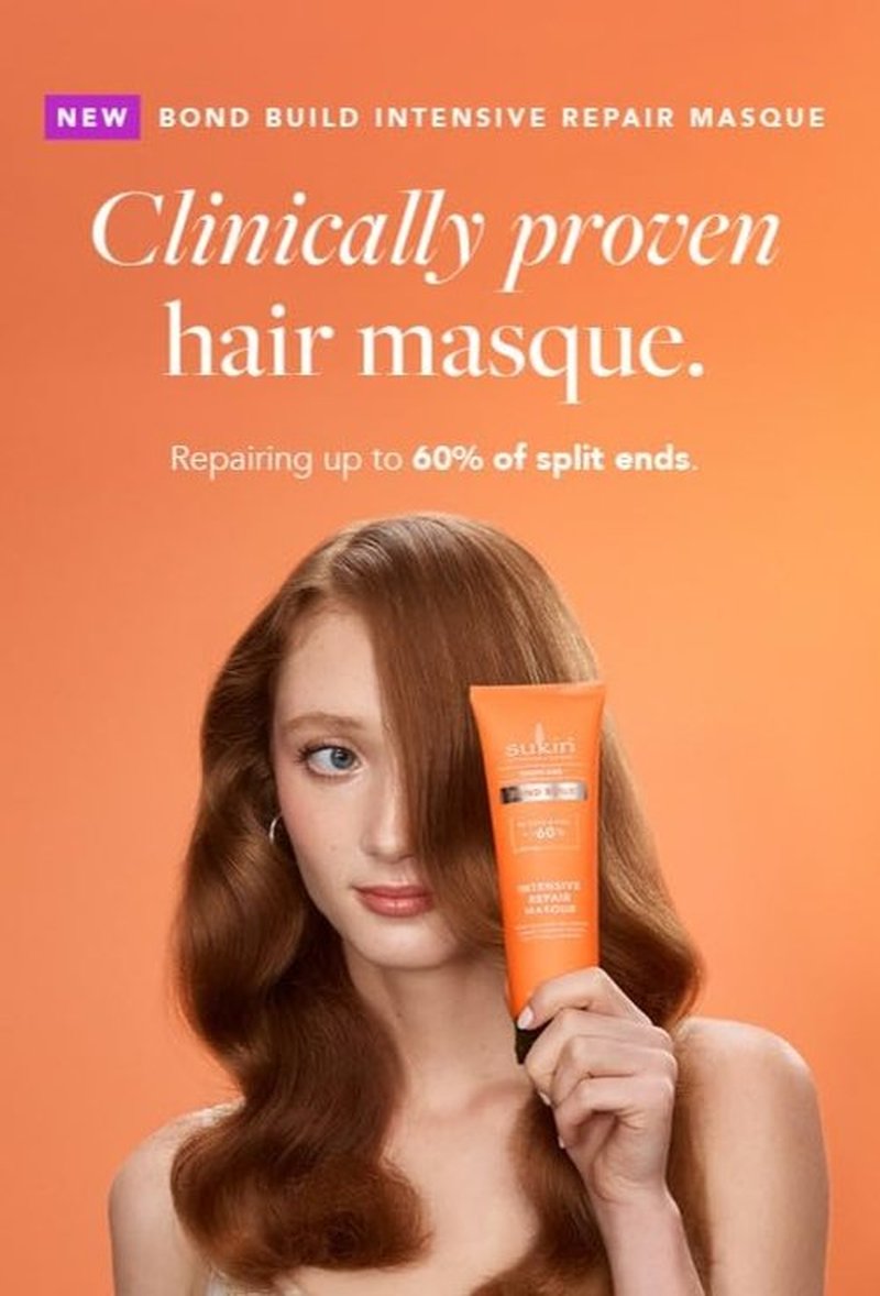 Sukin Haircare, Bond Build, Intensive Repair Masque, 6.76 fl oz (200 ml)