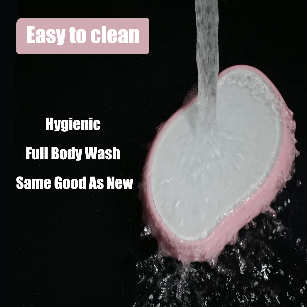 G.Liane Crystal Hair Eraser,Physical Glass Hair Removal,Reusable Nano Hair Remover Stone,Epilator for Women and Men,Soft Silky Skin (Pink)