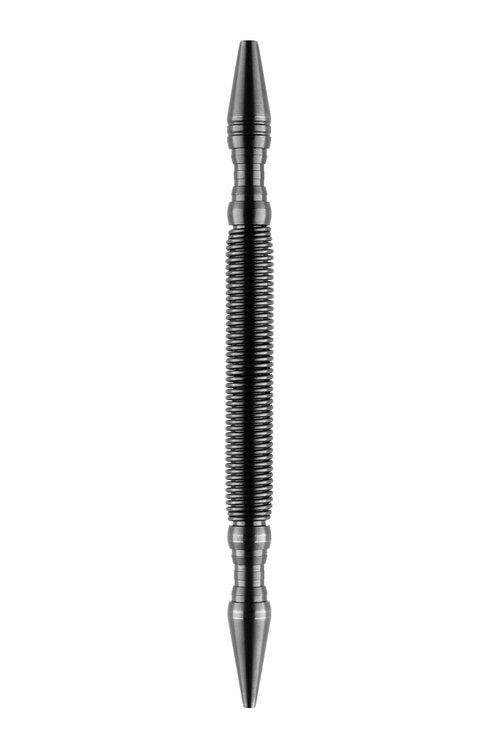 HIT Tools Dual-Tip Nail Starter & 2/32" Nail Setter – Spring-Loaded Hammerless Punch for Trim, Molding & Fine Carpentry – Compact, Rust-Resistant, Made in USA