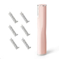 Dermaplane Razor for Women Face with 6 Refill Blades Dermaplaning Tool for Face to Remove Facial Hair & Peach Fuzz Sonic Dermaplaning Tool for Women Facial Hair Shaver Eyebrow Trimmer Razor