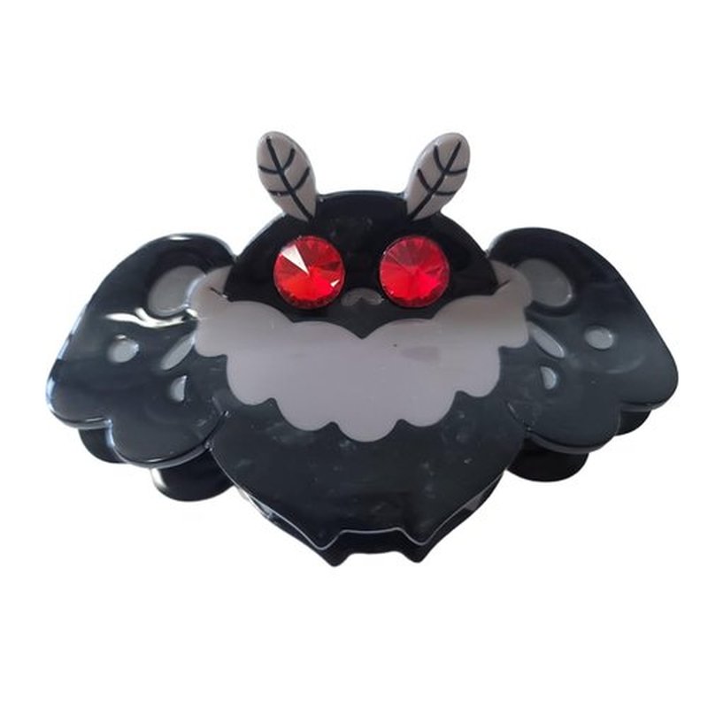 OMG Decor Bat Claw Clip,Acetate Hair Clip,Small Hair Clips for Women, 1 Count (Pack of 1)
