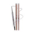 Skiennix Waterproof Gel Eyeliner Pencil - Highly Pigmented, Smudge-Proof, Ultra-Fine Tip - Includes Built-In Brush for Easy Application - 01 Black