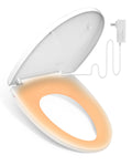 iliD Heated Toilet Seat With Night Light, Electric, 3-Level Temp, Elongated