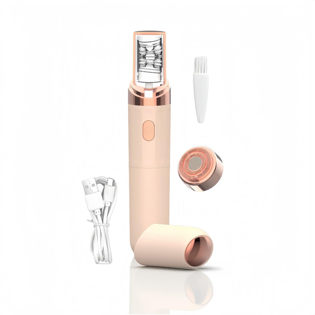 Epil Pro 3.0 Cordless Women Face Epilator - 2-in-1 Hair Removal for Face, Hand, Legs, Underarms (Pink)