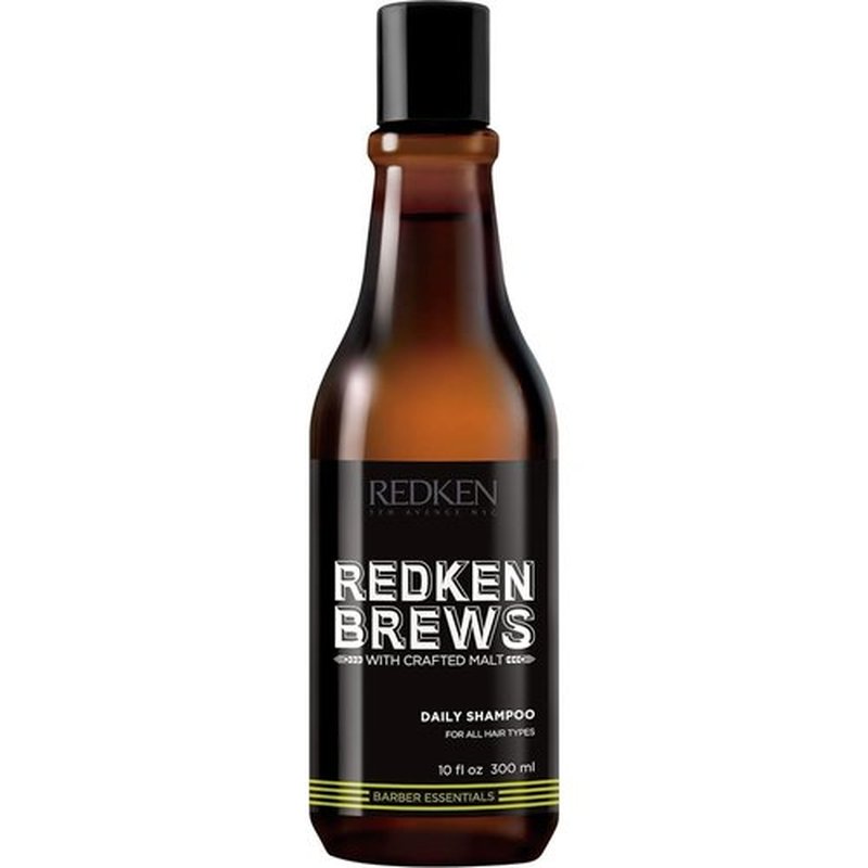 Redken Brews Daily Shampoo For Men - Lightweight Hydrating Cleanser For All Hair Types | 10 Fl Oz