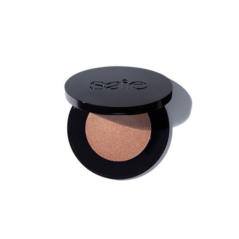 Saie Glow Sculpt Multi-Use Highlighter & Cream Blush - Lightweight with Hyaluronic Acid & Micropearl for Radiant Skin - Quartzglow (.02 oz)