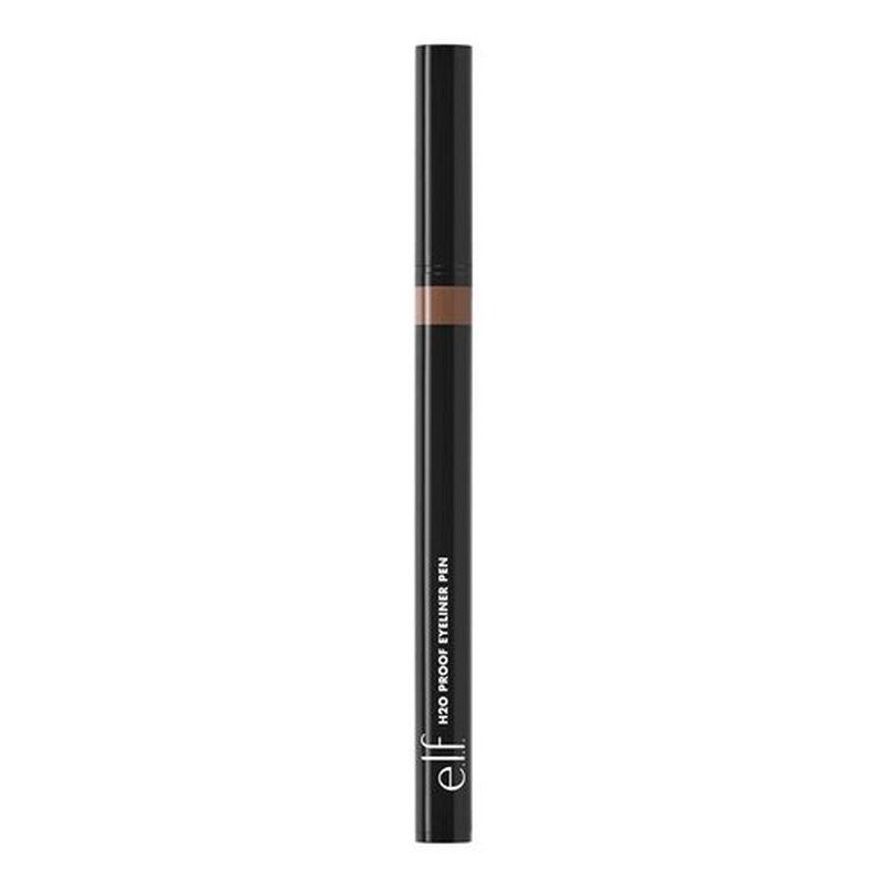 e.l.f. H2O Proof Eyeliner Pen - Waterproof, Long-Lasting, High-Pigmented Felt Tip Liner | Deep Brown, Vegan & Cruelty-Free