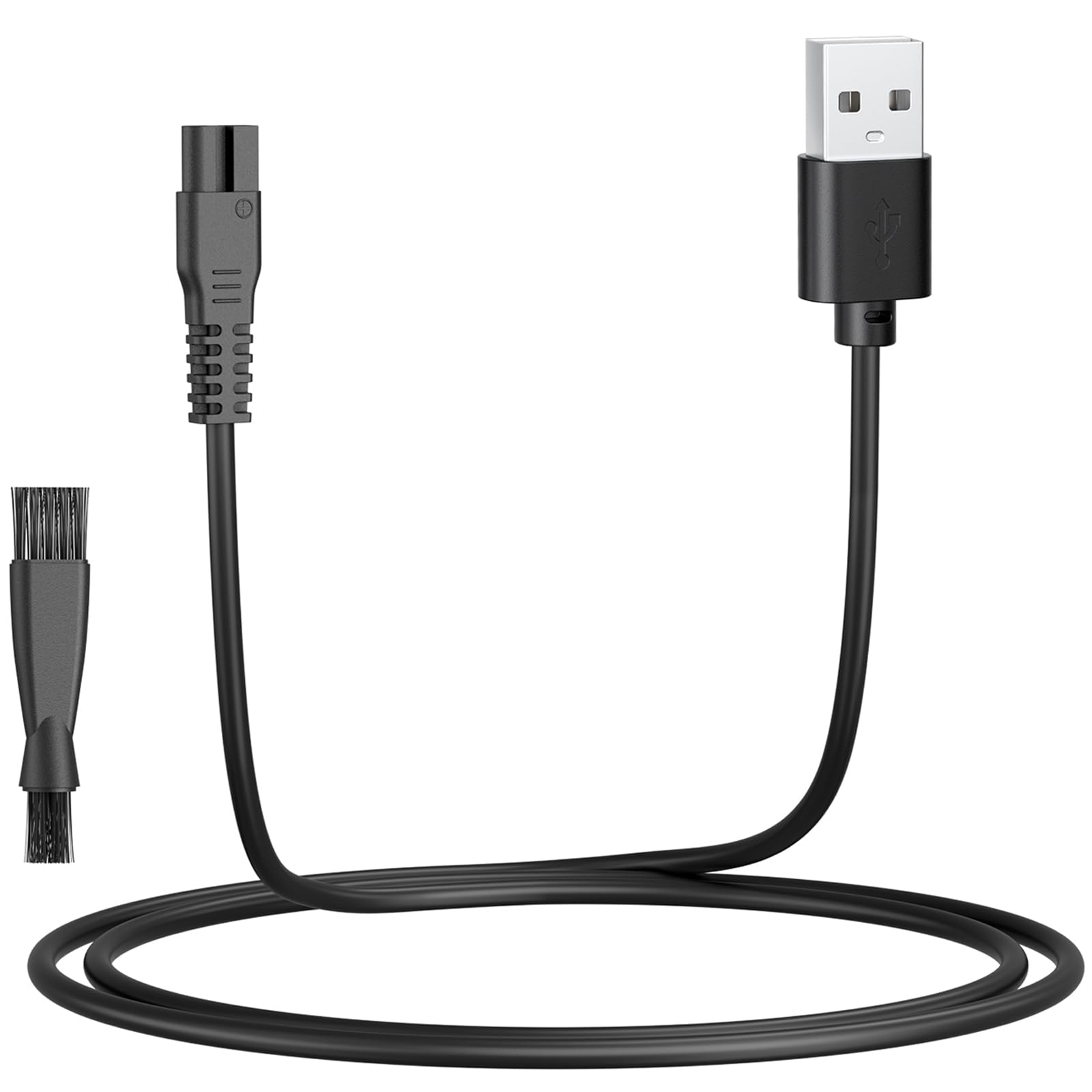 Wanme Charger Cable for Oneisall Dog Clippers, 3.3ft USB Replacement Charging Cord Compatible with oneisall 1/2/3 Speed Pet Grooming Kit Dog Paw Trimmer (3.3FT)