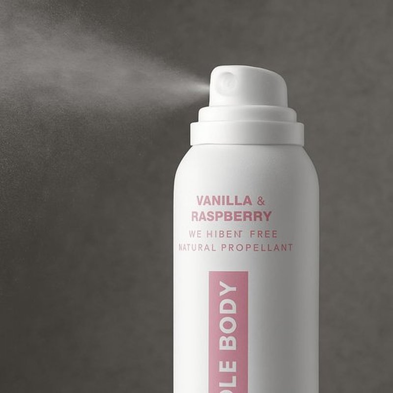 Regine Switzerland Aluminum-Free Deodorant Spray - Vanilla & Raspberry Scent, Gentle Odor Protection for All, 3.5 oz