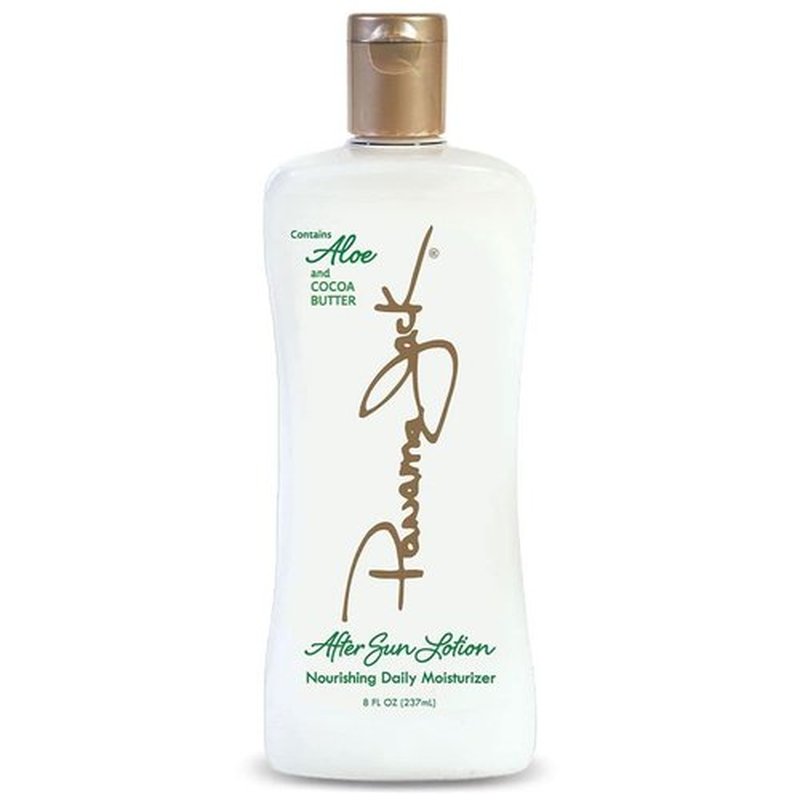 Panama Jack Aloe Moisturizer Lotion - After Sun Daily Skincare, Contains Aloe, Cocoa Butter, Olive Oils with Vitamin E, 8 FL OZ (Pack of 2)