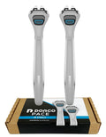 Dorco Pace 4 Pro - Four Blade Razor Shaving System - 2 Replacement Handles (Handles Only)