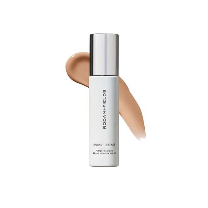 Rodan + Fields Radiant Defense Perfecting Liquid SPF 30 - 50 mL | 4-in-1 Makeup & Skin Care Solution