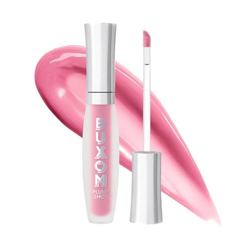 Buxom Plump Shot Lip Serum - Advanced Peptide Plumping Gloss with Hyaluronic Acid & Oils