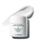 FINDIVE OFFICIAL PDRN Cica Exosome Stemcell Liposome Cream, Hydrating & Soothing Moisturizer with D-Panthenol and Centella Complex, Korean Skincare 1.69fl.oz