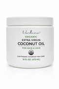 Verdana Extra Virgin Organic Coconut Oil for Skin – Rich Daily Moisturizer for Body & Dry Skin, Also for Hair Care – Unrefined, Cold Pressed, USDA Organic, 16 fl oz Jar