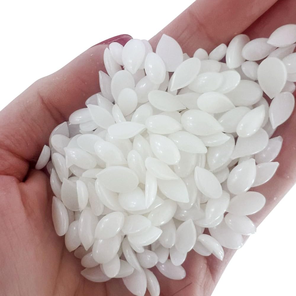 Waxness White Strawberry Thermochromic Hard Wax Beads Bulk 22 lb (10 kg), Rosin-Free, Low Temperature, For Sensitive Skin, Salon Use – Made in Italy