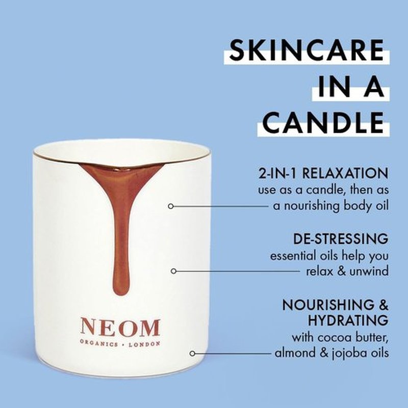 NEOM Intensive Skin Treatment Candle - Relaxing Lavender, Jasmine & Rosewood | 3.5 oz