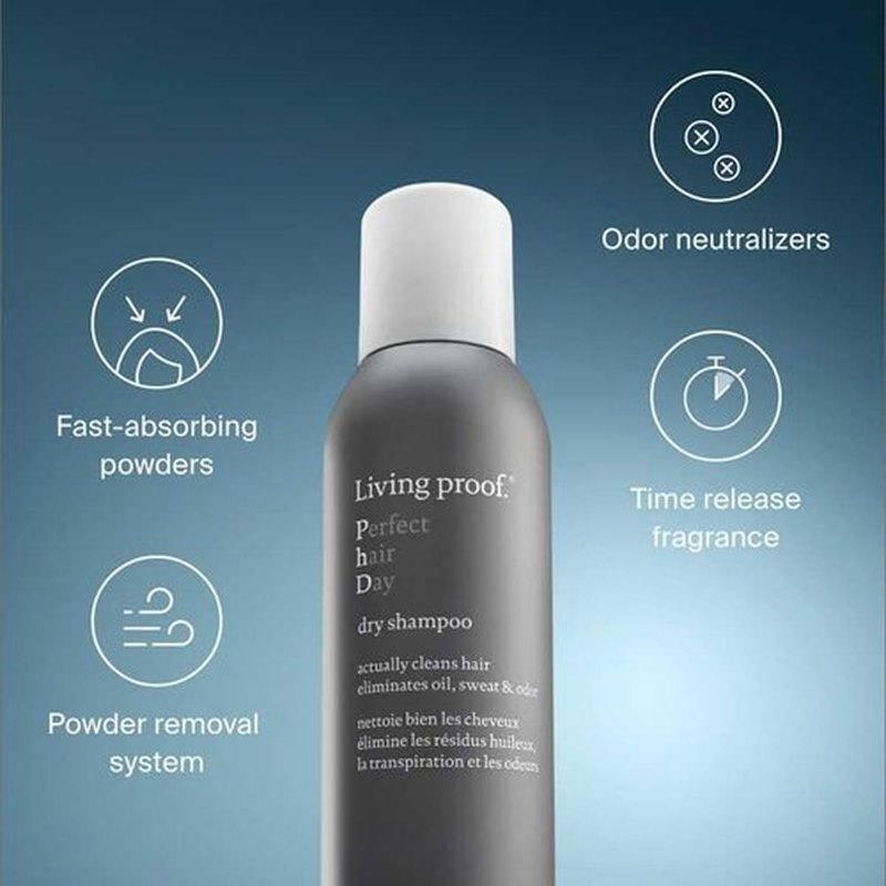 Living Proof Hydrated Hair Essentials Kit - Includes Travel Size Perfect hair Day Shampoo, Conditioner, 5-in-1 Styling and Dry Shampoo ($74 value)