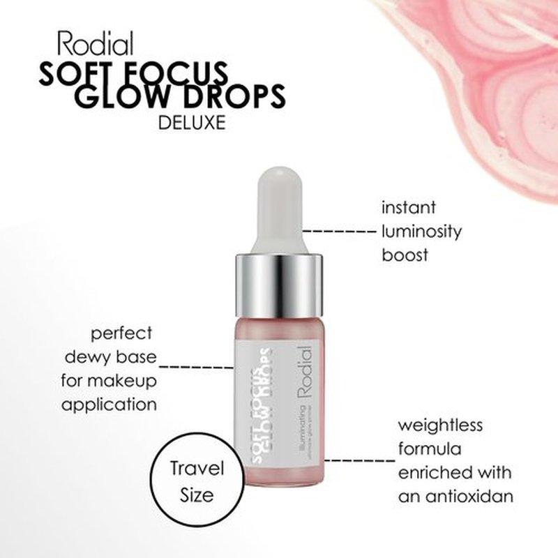 Skiennix Soft Focus Glow Booster Drops - Illuminating Skin Serum with Glycerin & Antioxidants | Weightless Dewy Makeup Base
