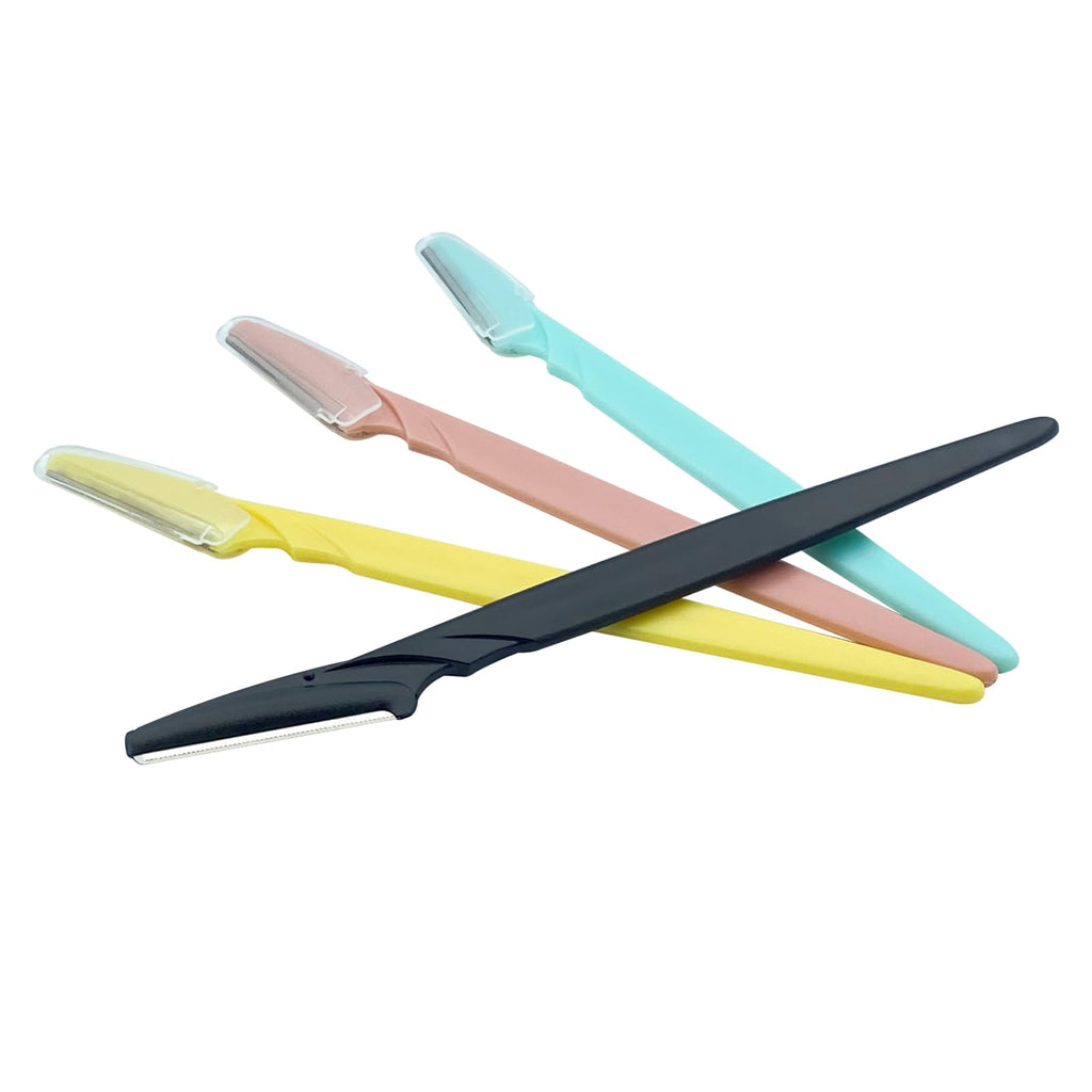 Szeyuen Eyebrow Razor for Women,4 Pcs Dermaplane Razor for Women Face Multipurpose Facial Hair Shaper Trimmer
