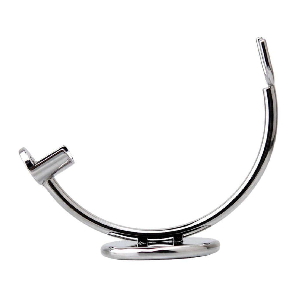 Straight Razor Stand Curved Stand Rack Shaving Stand Razor Holder Polished Finishing for Most Standard Sized Straight Organizer