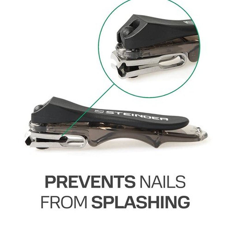Nail Clippers, Steinder® Easy 360 Rotation Nail Clippers Set Made in Korea/cortauñas cortaúñas de Manos y pies/Gift for Men & Women Convenient Senior for Thick Toe Nail.