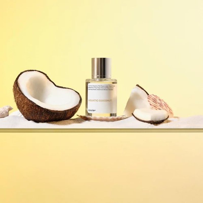 Dossier Aquatic Coconut | Beach Walk Inspired Fragrance - Fresh & Tropical Scent