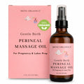 Organic Perineal Massage Oil Spray by Irene Organics for Pregnancy and Postpartum - Prevention for Perineum Tearing, All Natural, Pregnancy Third Trimester Must Haves for Childbirth