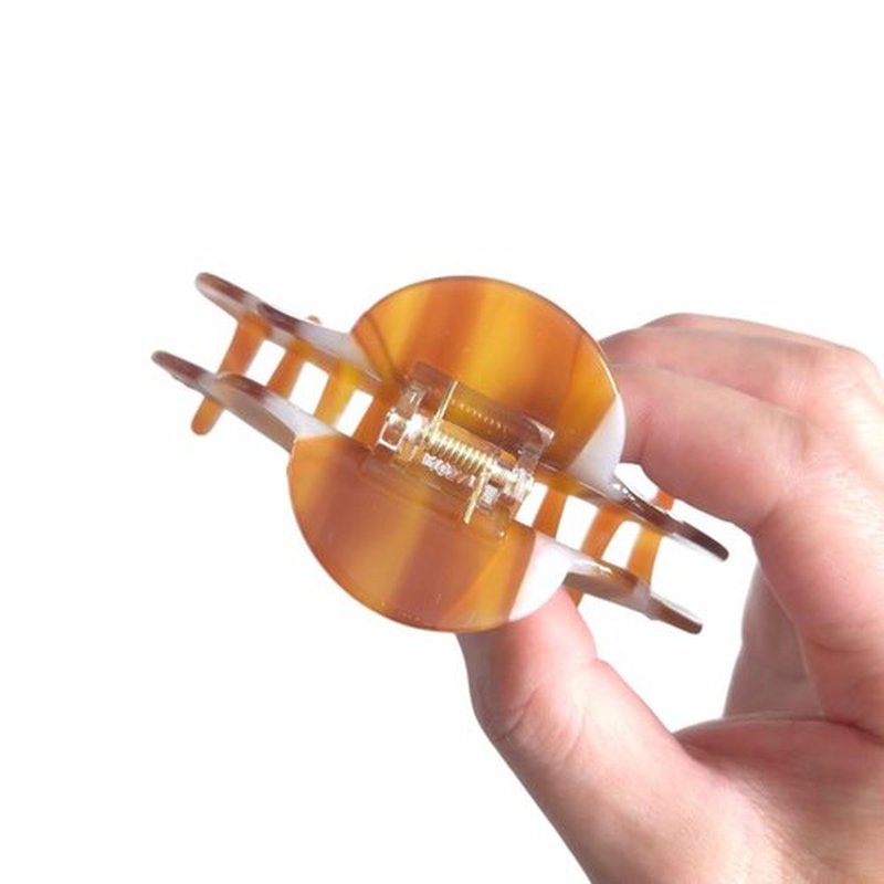 Novelty Brezel Bread Hair Clip,Cute Acetate Claw Clips,Bread Hair Clips for Women