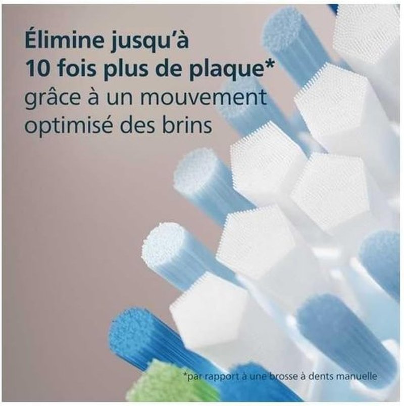Philips Sonicare C3 Premium Plaque Defense Toothbrush Heads - Original 4-Pack, White, HX9044/87