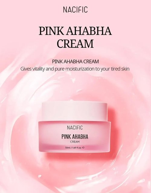 NACIFIC Pink AHA BHA Facial Cream 50ml