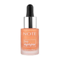 Note Cosmetique Liquid Highlighter - Buildable Coverage, Lightweight Creamy Formula - 03 Candle Light - 0.47 oz