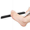 BWE Matte Black Shower Foot Rest Bar Corner Shower Foot Rest Shaving Legs