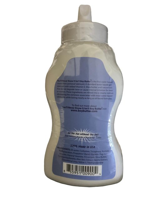 Boy Butter H2O - Premium Water-Based Personal Lubricant | 9 Fl Oz Squeeze Bottle