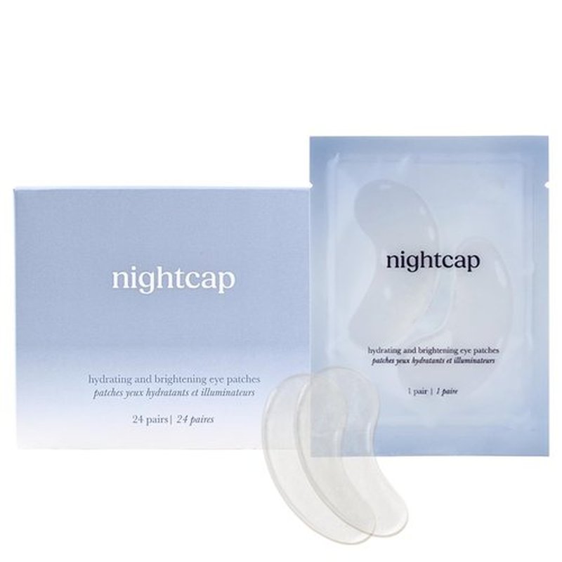 Casey Aileen Nightcap Under Eye Patches - Cooling Hydrogel Masks for Dark Circles & Puffy Eyes - 24 Pair Set
