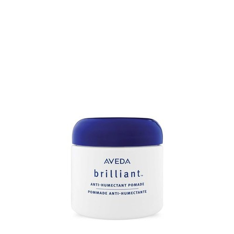 Aveda Brilliant Anti-Humectant Pomade - Prevent Frizz & Flyaways | Humidity Protection | 2.5 Ounce