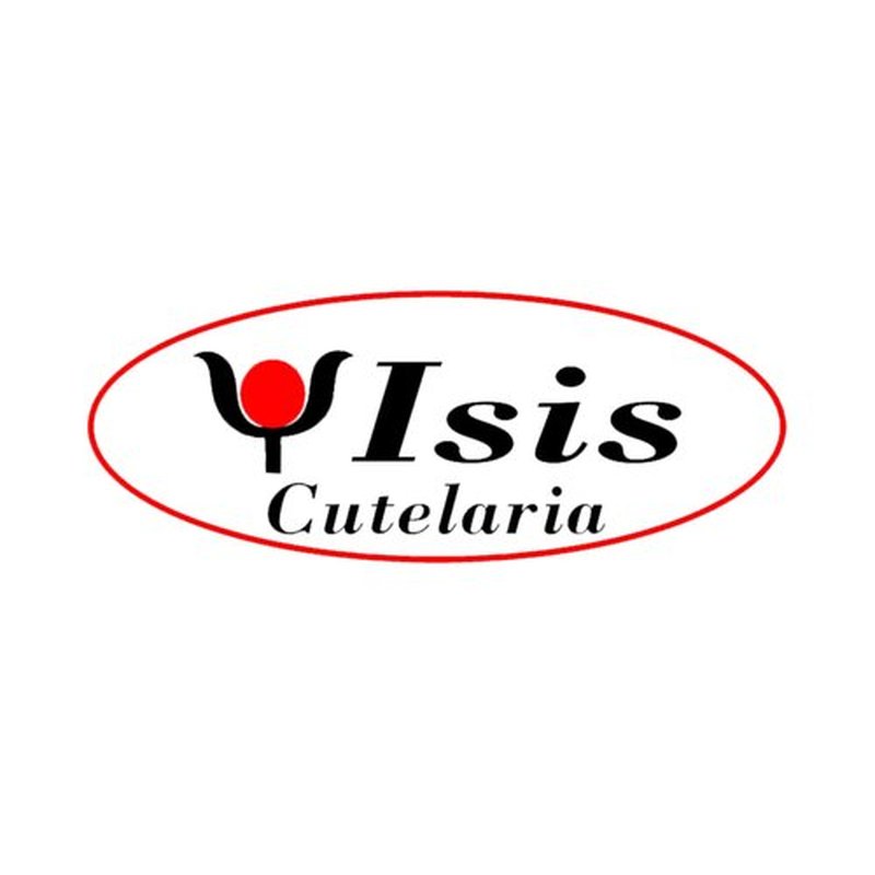 ISIS CUTELARIA Pusher and Stick Stainless Steel with Pink Silicone Cover (ISIS017)