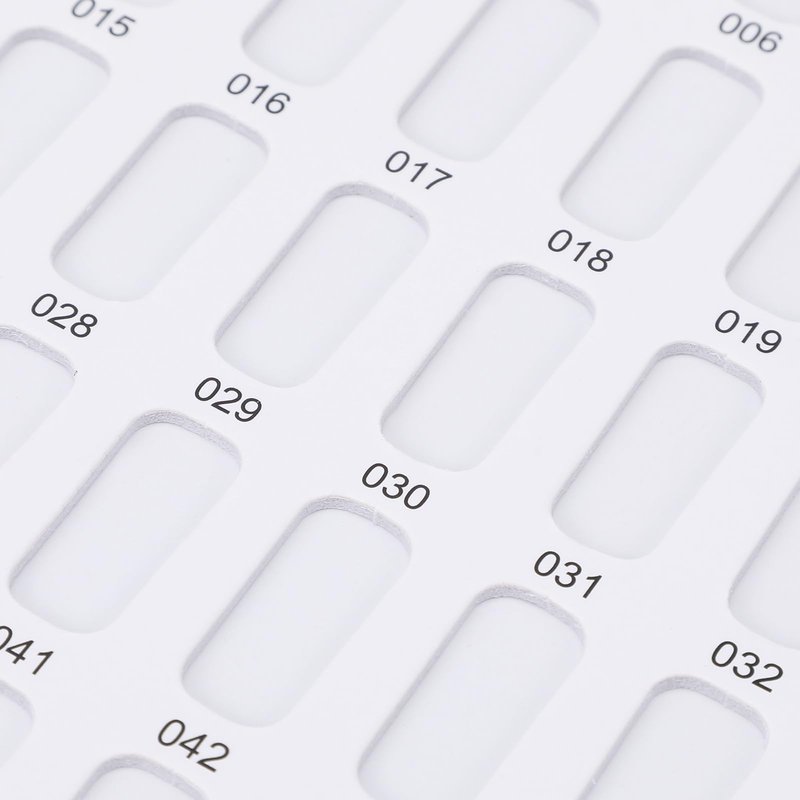 wutfuooo 2 Pack 216 Colors Nail Display Book, Nail Gel Polish Display Chart with 480 Nail Tips, Nail Polish Sample Display Book for Nail Salon and Nail Painting Practice, No Need Glue