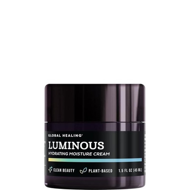 Global Healing Luminous - Luxury Face Moisturizer Cream - Antioxidant Hydration for All Skin Types | 1.7 Oz