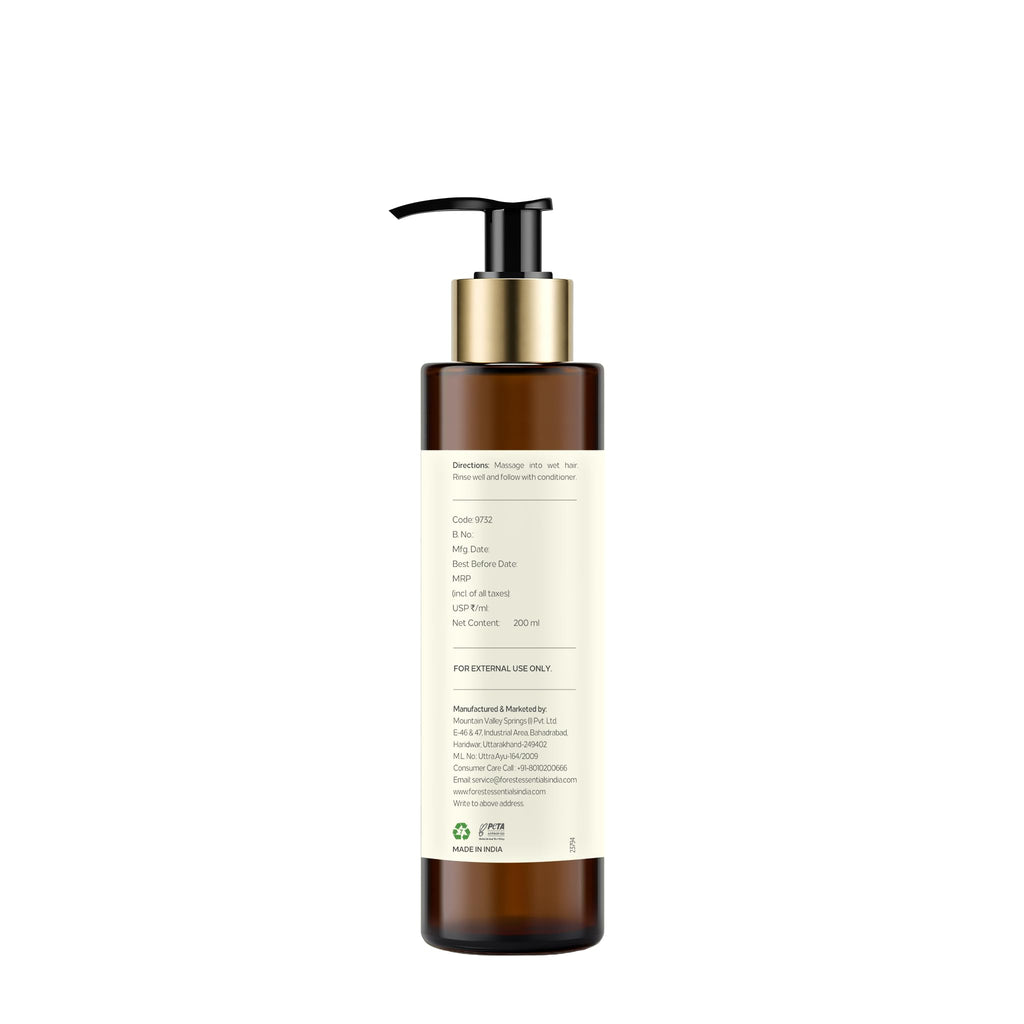 Forest Essentials Hair Cleanser, Bhringraj and Shikakai, 200ml