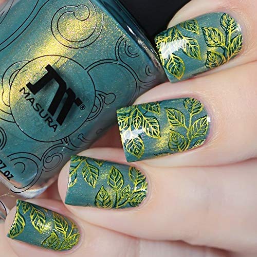 Whats Up Nails - Blossoming Stamping Plates 2 Pack (B037, B044) for Nail Art Design