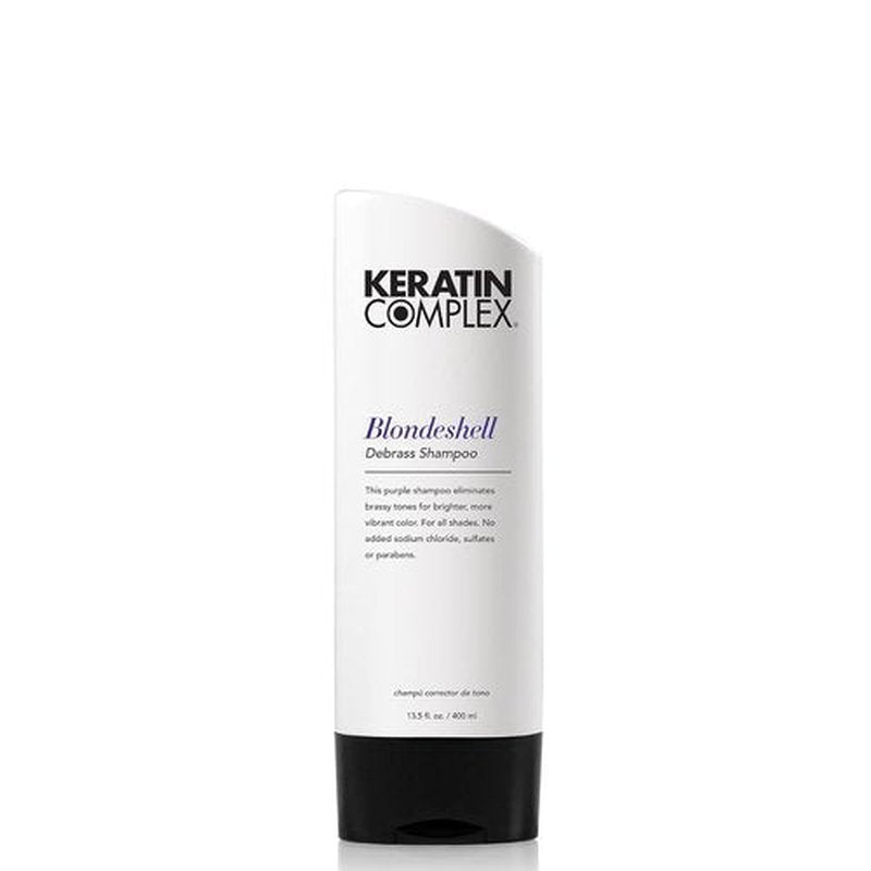 Keratin Complex Blondeshell Debrass Shampoo - Brighten Blonde Hair & Remove Brassiness | 10 oz